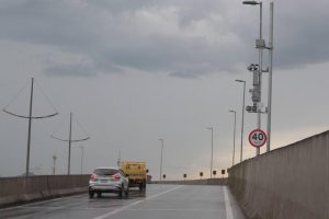 Viaduto na entrada de Santos terá radar reativado a partir desta quarta-feira