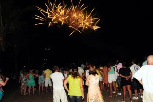 Onde vai ter queima de fogos em Praia Grande?