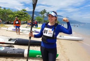 Santista ganha duas medalhas de ouro na Copa Brasil de Canoagem