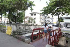 Canal 5 em Santos terá ponte provisória para passagem de pedestres