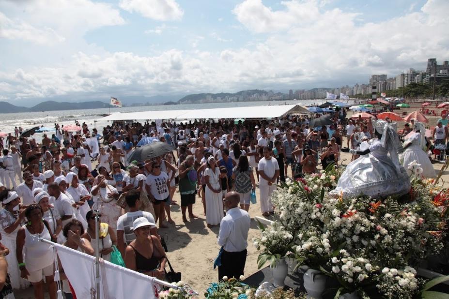 Festa de Iemanjá em Santos