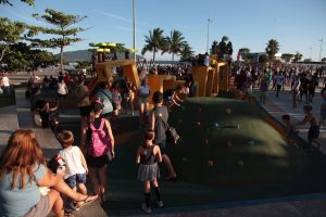 Quebra-Mar em Santos ganha espaço kids