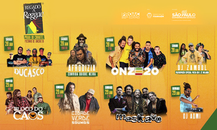 Tradicional festival de Itanhaém, Regado a Reggae acontece no fim de semana | Jornal da Orla