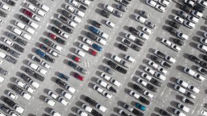 Indicação de estacionamento para o aeroporto de Guarulhos