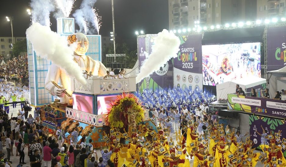 Unidos dos Morros é campeã do Carnaval 2023 de Santos