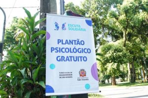 São Vicente oferece plantão psicológico gratuito