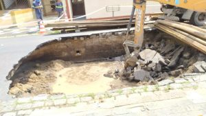 Rua Goiás em Santos terá trecho bloqueado para conclusão de reparos