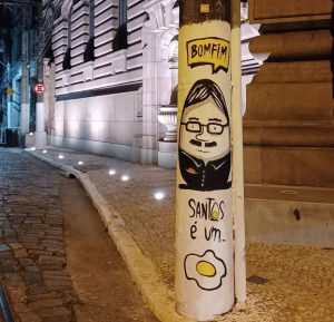 Praiamar Shopping recebe exposição ‘Santos é um Ovo’, do artista Bomfim