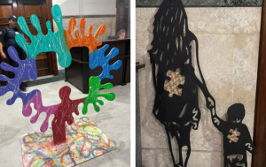 Expo reúne obras de artistas com Transtorno do Espectro Autista