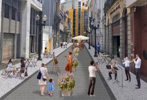 Rua XV em Santos ganhará outro bulevar