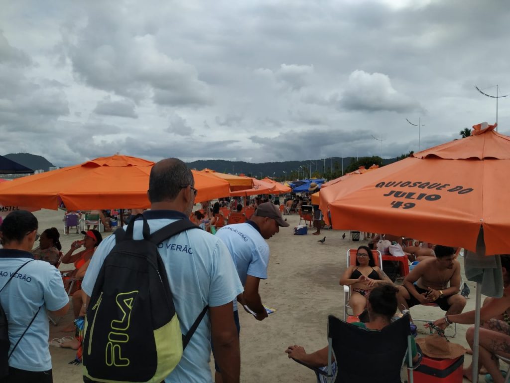 Som alto lidera reclamações nas praias de Guarujá
