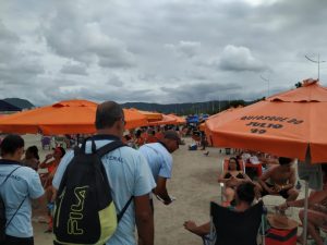 Som alto lidera reclamações nas praias de Guarujá