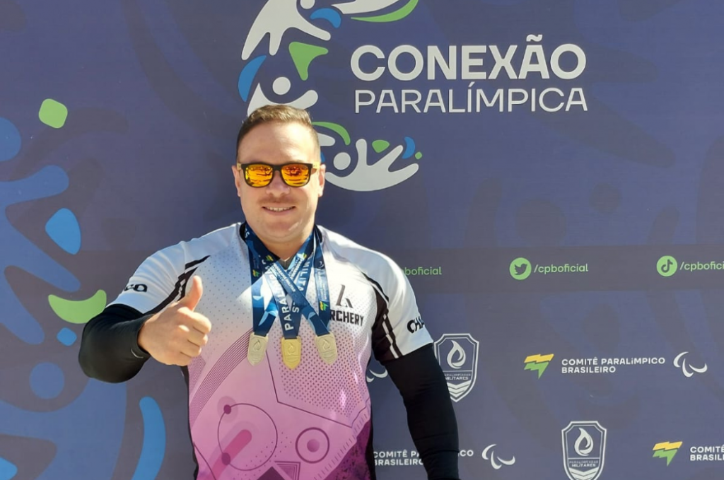 Cubatense conquista três medalhas nas Paralimpíadas Militares