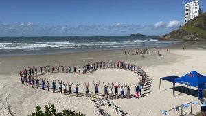 Ação em Guarujá conscientiza sobre câncer de pele