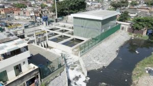 Estação elevatória busca combater enchentes na Zona Noroeste