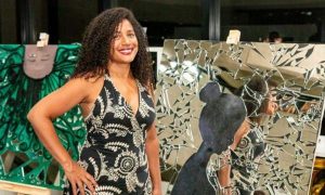 Exposição sobre cultura afro-brasileira em São Vicente