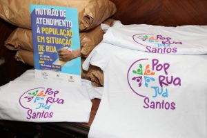 Santos realiza mutirão para população em situação de rua