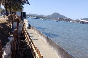 Ponta da Praia em Santos ganhará novas muretas