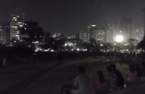 Apagão no Quebra-mar em Santos assusta frequentadores