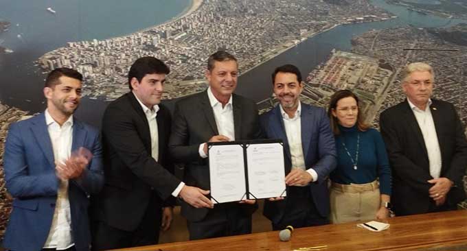 Termo de compensação garante à Prefeitura de Santos R$34 milhões para investimentos | Jornal da Orla