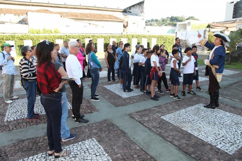 Outeiro de Santa Catarina em Santos tem visita interativa nas férias | Jornal da Orla