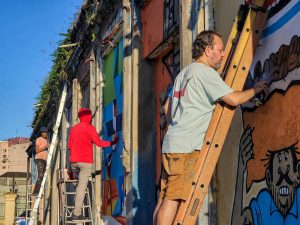 Centro Histórico ganhará grafite no Festival Santos Café