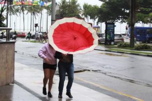 Final de semana em Santos tem previsão de pancadas de chuva