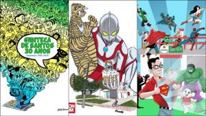 Exposição homenageia 30 anos da Gibiteca em Santos