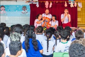 Proteção contra á violência sexual infantil é tema de peça de teatro em São Vicente