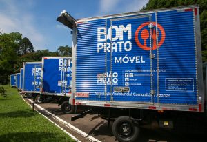 Novos pontos do Bom Prato Móvel em São Vicente