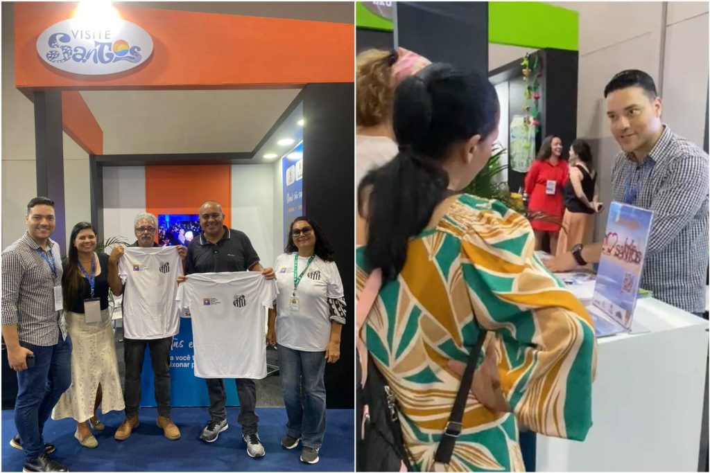 Santos é divulgada na maior feira de turismo da América Latina