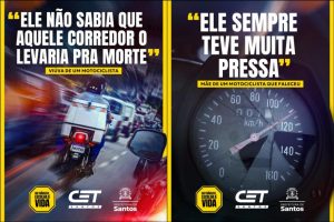 Semana Nacional do Trânsito em Santos terá foco nos motociclistas
