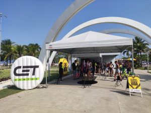 CET faz campanha para conscientização de ciclistas em Santos