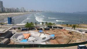Avança construção de pista de skate no Quebra Mar