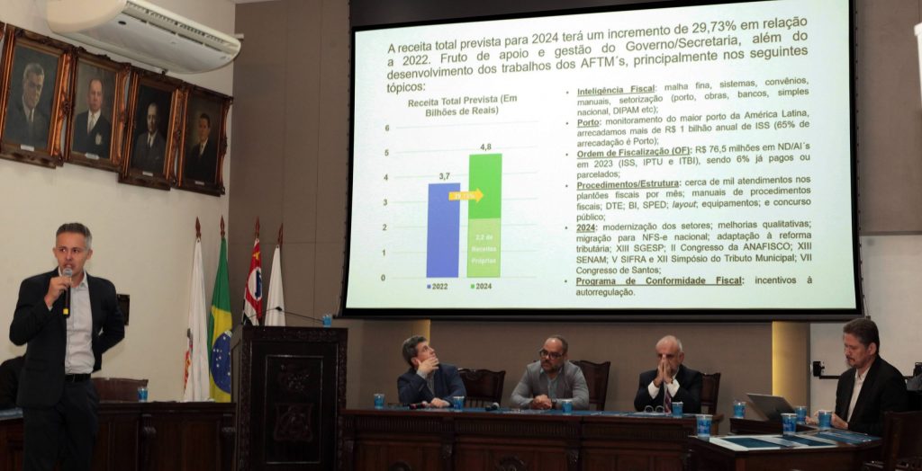 Arrecadação justa de tributos garante aplicação de políticas públicas em Santos
