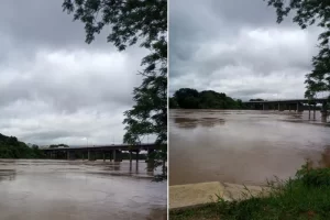 Nível do Rio Ribeira sobe, deixa moradores desalojados