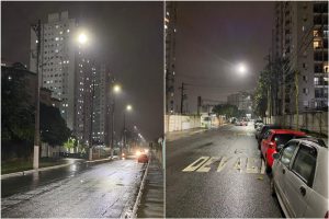 Nova iluminação beneficia ruas da Areia Branca