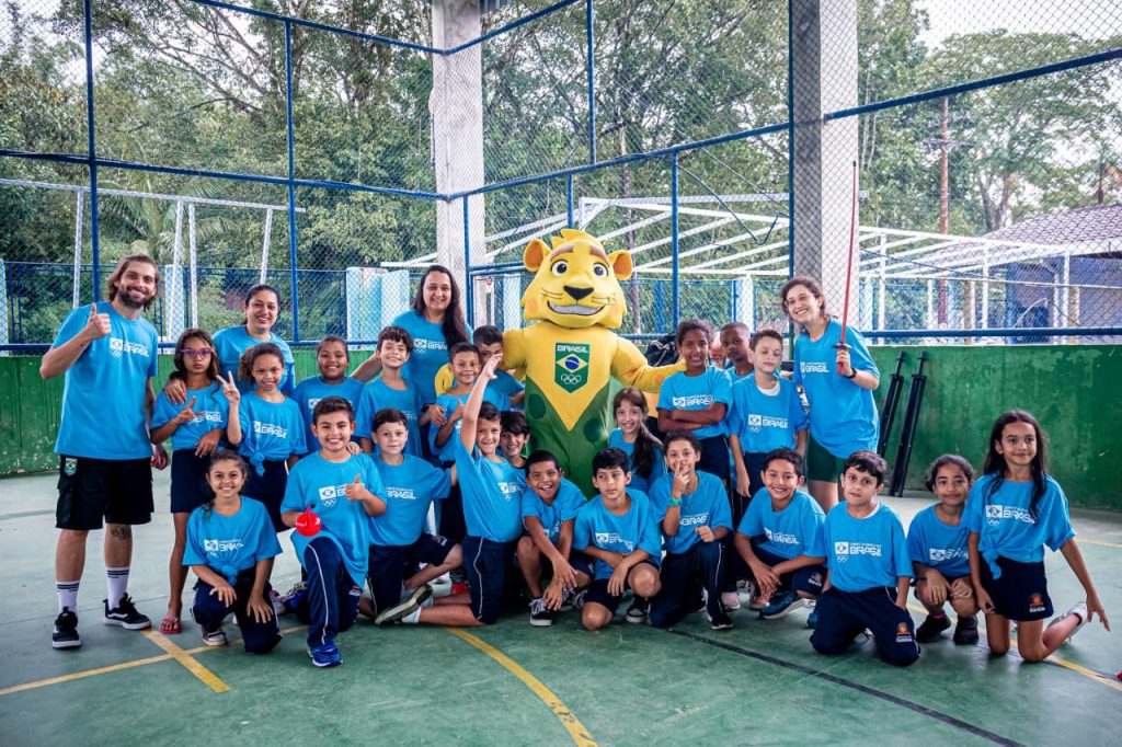 Projeto Transforma leva esportes olímpicos às escolas