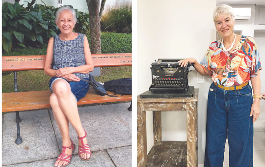 Hilda Prado e Sônia Regina, as duas primeiras jornalistas | Jornal da Orla