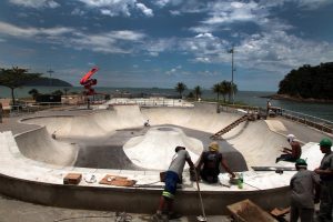 Skatepark do Quebra-Mar está com obras na reta final