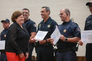 Entrega de medalhas marca cerimônia da GCM de PG