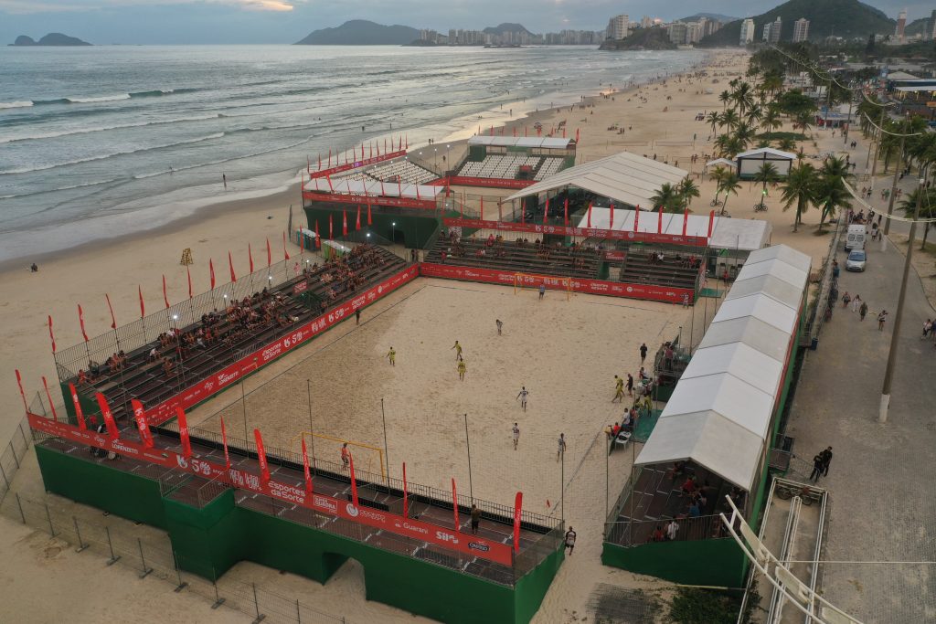 Arena Verão+ recebe etapas do Mundial de Beach Tennis