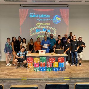 Alunos participam de peça teatral sobre desenvolvimento sustentável