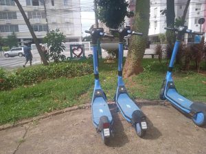 Empresa de patinetes em Santos suspende atividades