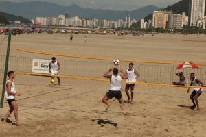 Inscrições para a 1ª etapa do Santista de futevôlei começam terça
