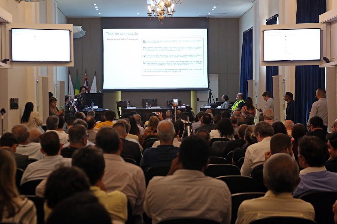 Propostas para o projeto do túnel Santos-Guarujá são apresentadas em audiência pública | Jornal da Orla