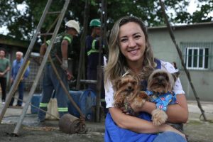Santos deu início as obras do hospital veterinário municipal