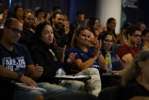 Seminário sobre esporte lota auditório no Parque Tecnológico