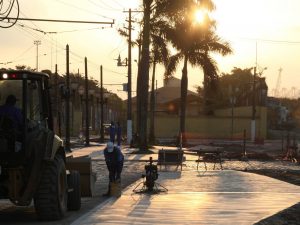 Centro Histórico de Santos ganha novas calçadas