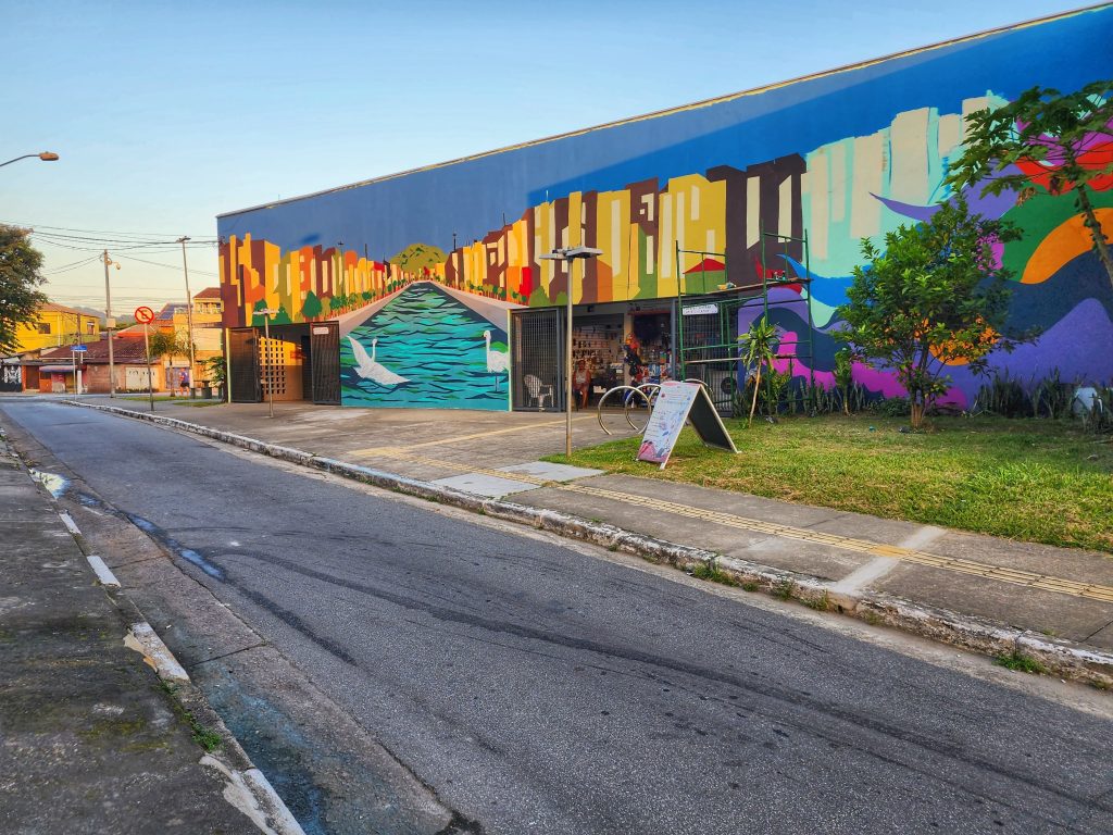 Camelódromo ganha mural artístico